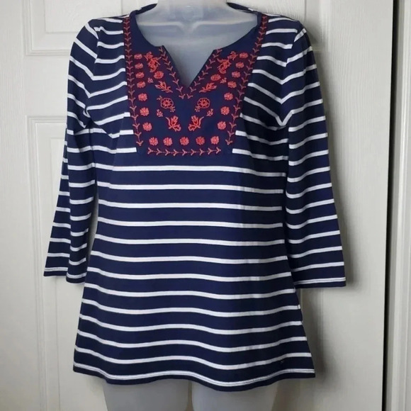 Tommy Hilfiger Tops - Tommy Hilfiger | Shirt | Size S/P | Blue and Red